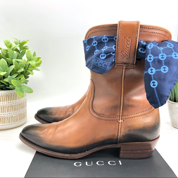 gucci western boots